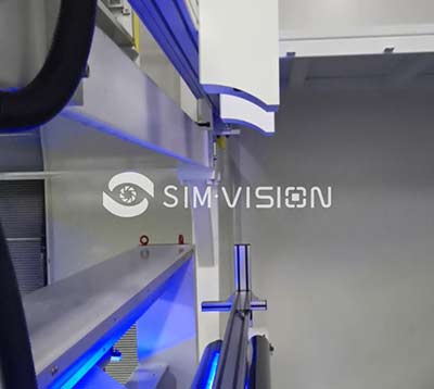 薄膜表面瑕疵檢測現場目前已成功上線檢測